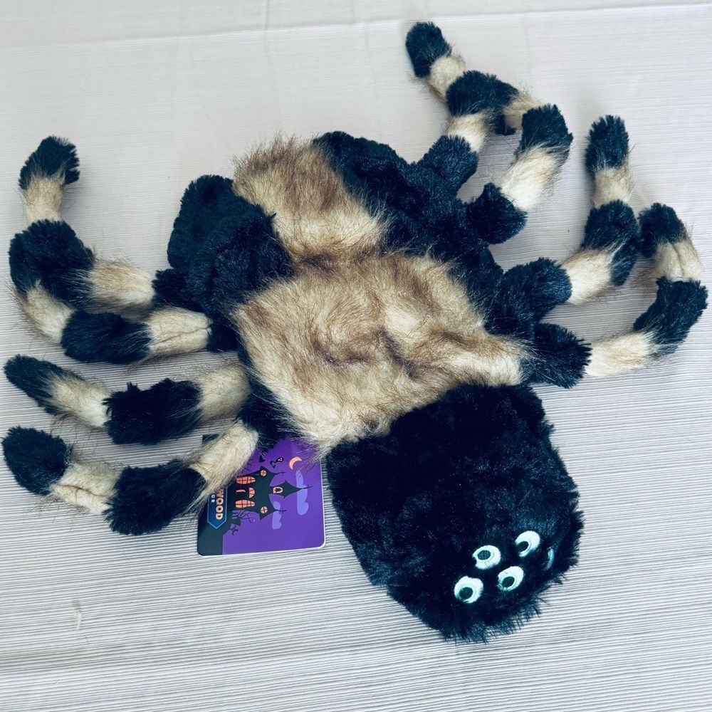 Tarantula Spider Fuzzy Pet Dog Halloween Costume XS